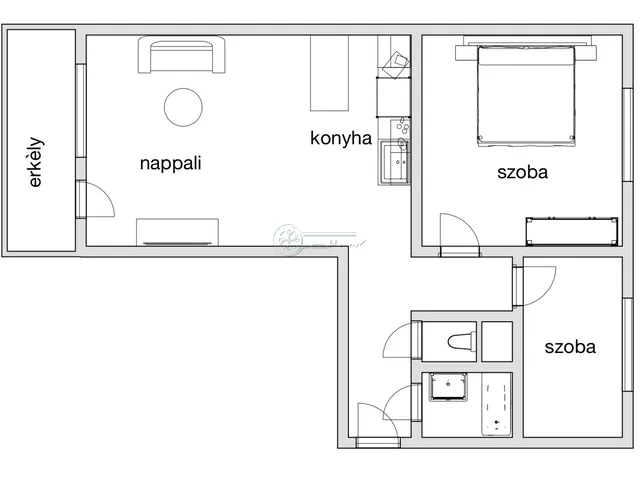 Eladó lakás Szeged 55 nm