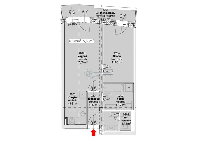 Eladó lakás Szeged 48 nm