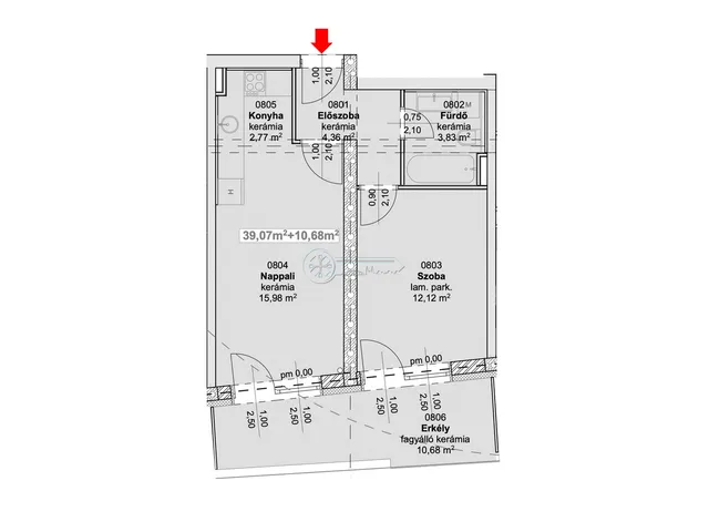 Eladó lakás Szeged 44 nm