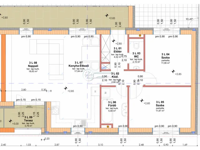 Eladó lakás Szeged 77 nm