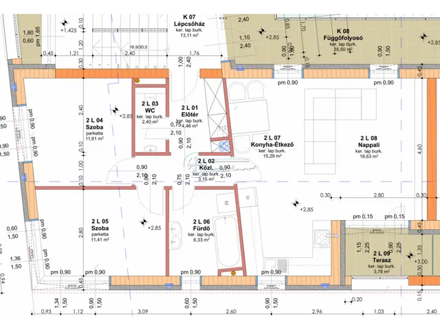 Eladó lakás Szeged 77 nm