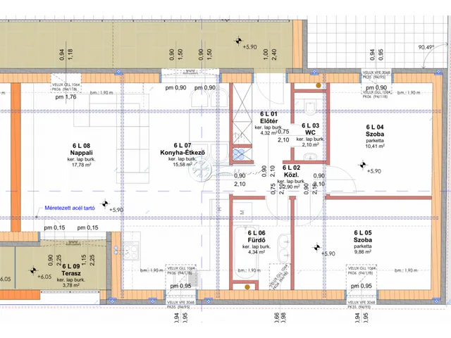 Eladó lakás Szeged 71 nm