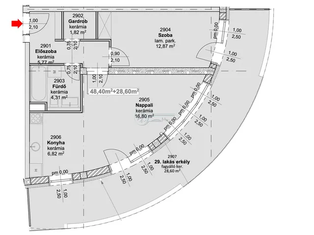 Eladó lakás Szeged 62 nm
