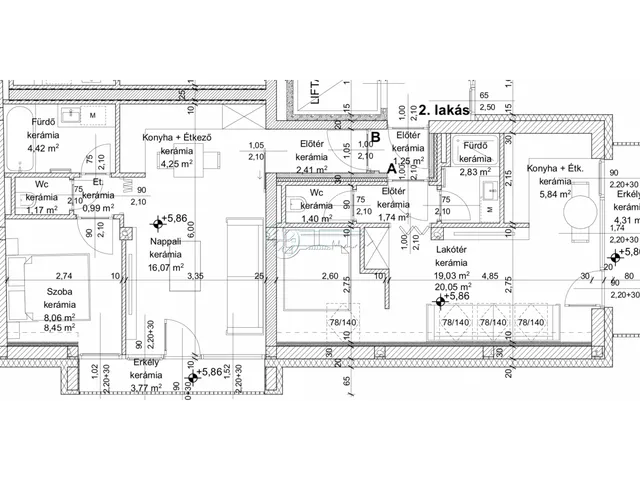 Eladó lakás Szeged 34 nm