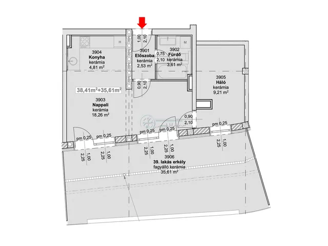 Eladó lakás Szeged 55 nm