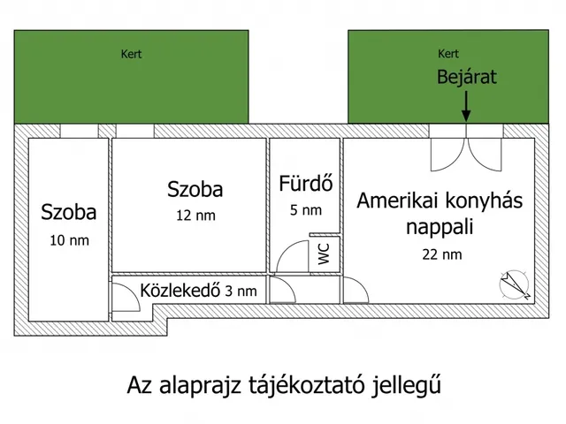 Eladó lakás Budapest XIV. kerület, Alsórákos 52 nm