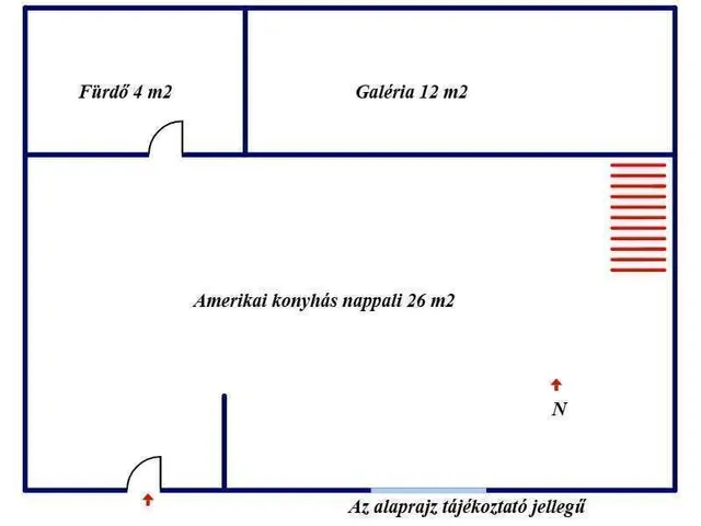 Eladó lakás Budapest VI. kerület 42 nm