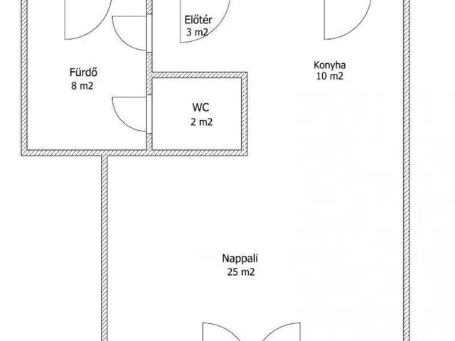 Eladó lakás Budapest XIII. kerület, Újlipótváros 48 nm