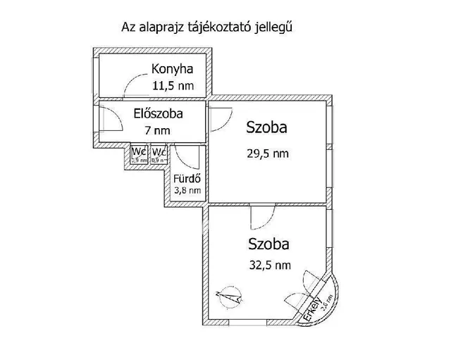 Eladó lakás Budapest XIV. kerület, Törökőr 87 nm