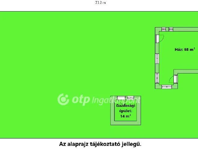 Eladó ház Tiszakeszi 68 nm