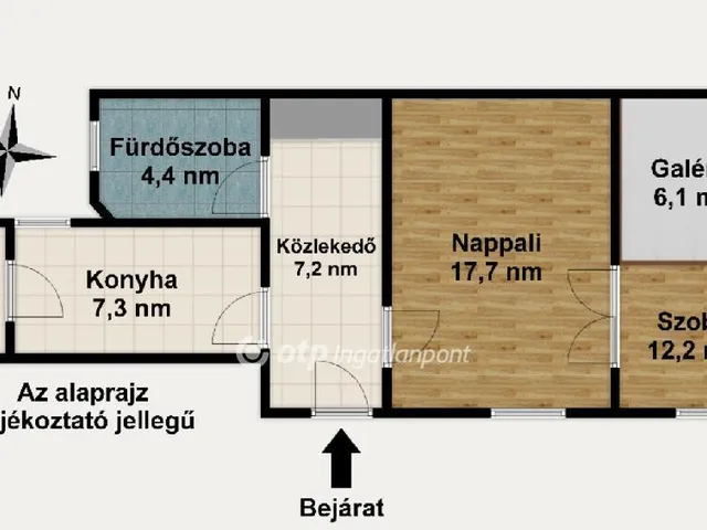 Eladó lakás Budapest XIV. kerület 50 nm