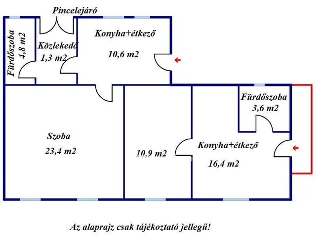 Eladó ház Veresegyház, Táborhely 71 nm