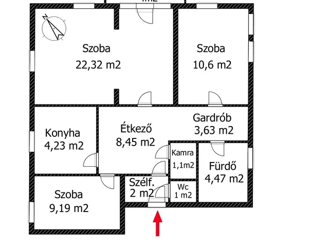 Eladó lakás Budapest XIV. kerület, Alsórákos 66 nm