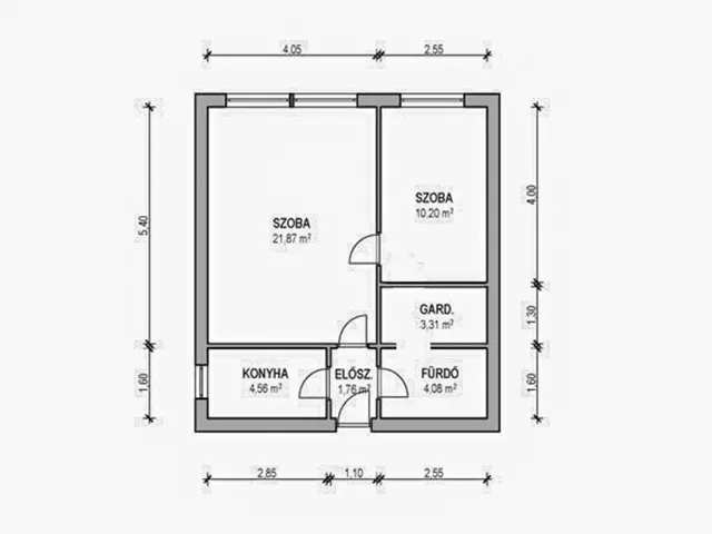 Eladó lakás Budapest XIV. kerület 46 nm