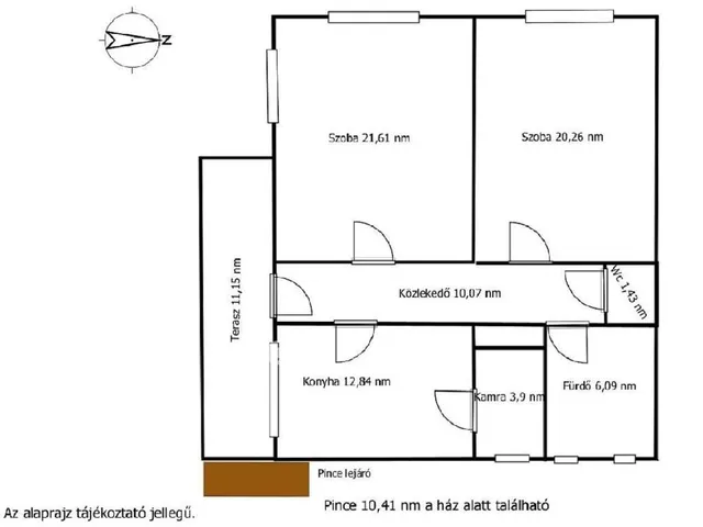Eladó ház Vecsés 76 nm