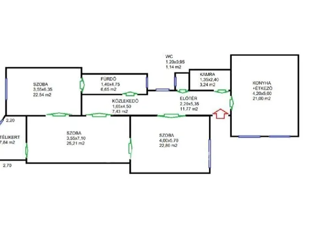 Eladó lakás Budapest X. kerület 120 nm
