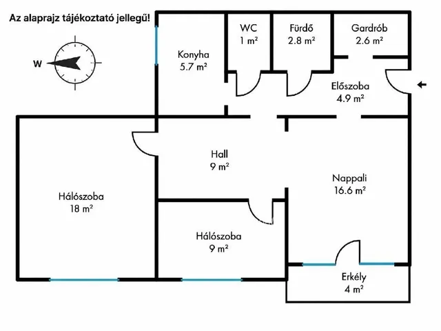 Eladó lakás Budapest X. kerület, Laposdűlő 72 nm