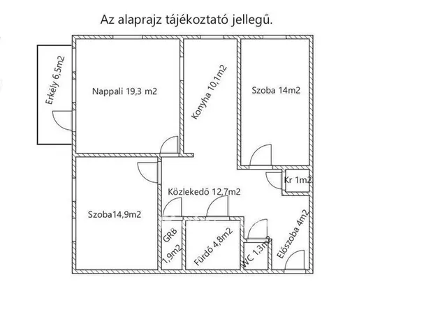 Eladó lakás Budapest XIV. kerület, Alsórákos 84 nm