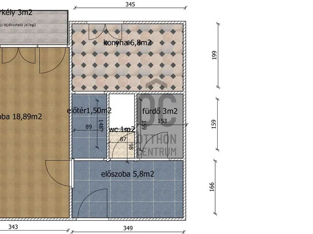 Eladó lakás Dorog 37 nm