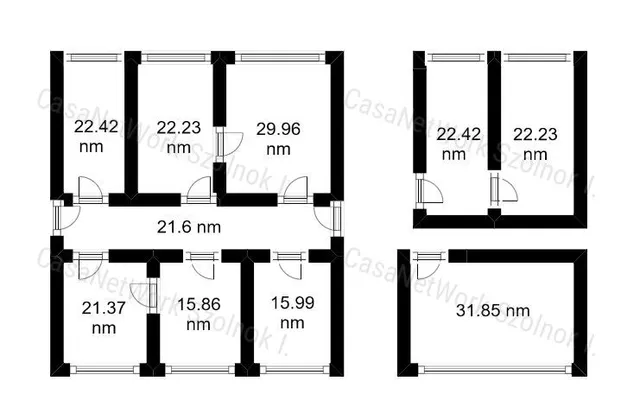 Kiadó kereskedelmi és ipari ingatlan Szolnok 220 nm