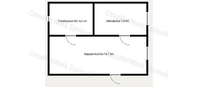 Eladó üdülő és hétvégi ház Tószeg 27 nm