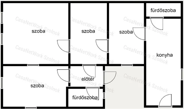 Eladó ház Abádszalók 77 nm