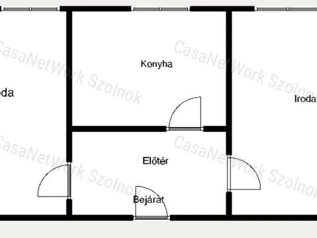 Kiadó kereskedelmi és ipari ingatlan Szolnok 58 nm