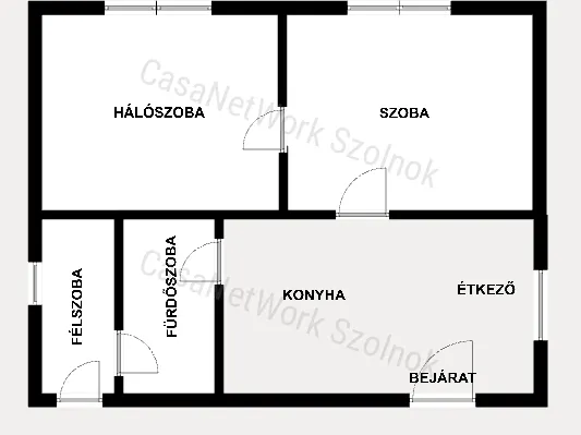Eladó ház Szajol 56 nm
