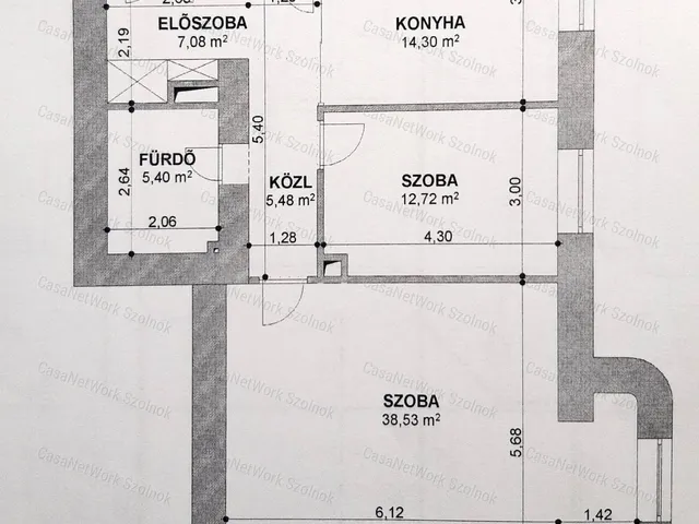 Eladó lakás Szolnok 87 nm