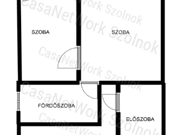 Kiadó lakás Szolnok 45 nm