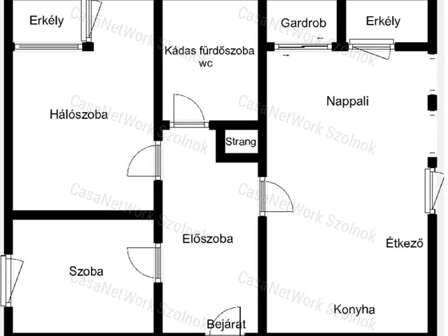 Eladó lakás Szolnok 76 nm