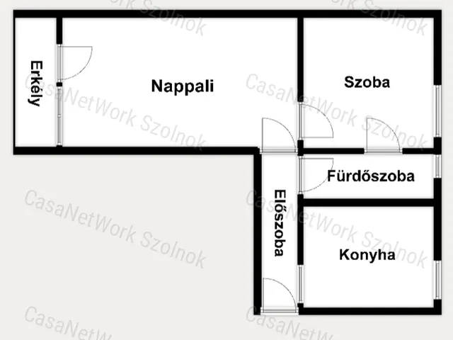 Eladó lakás Szolnok 54 nm