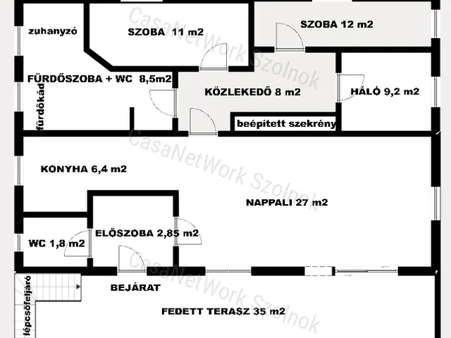 Eladó ház Szajol 192 nm
