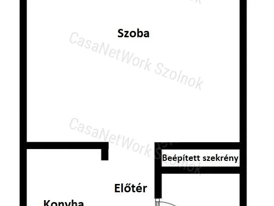 Eladó lakás Szolnok 30 nm
