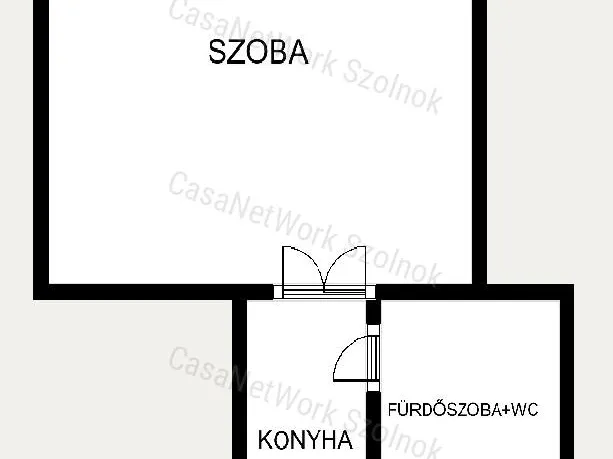 Eladó lakás Szolnok 43 nm