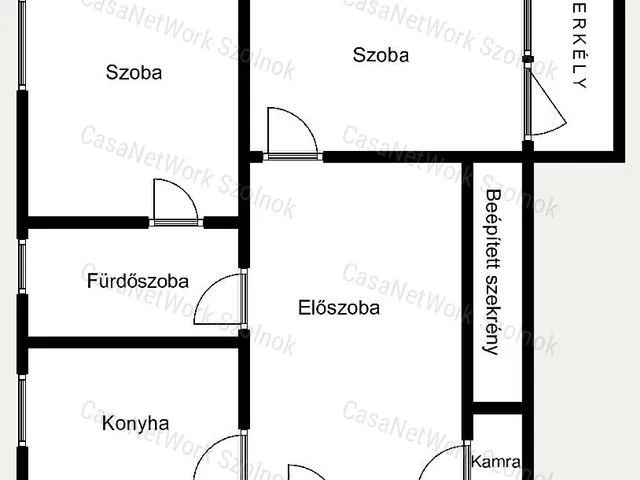 Eladó lakás Szolnok 54 nm