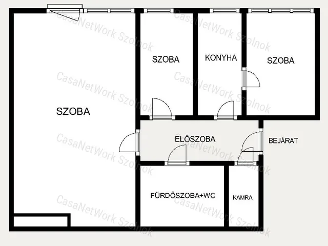 Eladó lakás Szolnok 50 nm