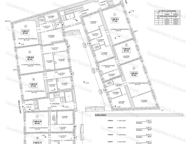 Eladó lakás Szolnok 70 nm