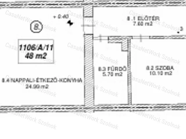 Eladó lakás Szolnok 48 nm