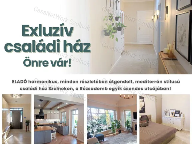 Eladó ház Szolnok 218 nm