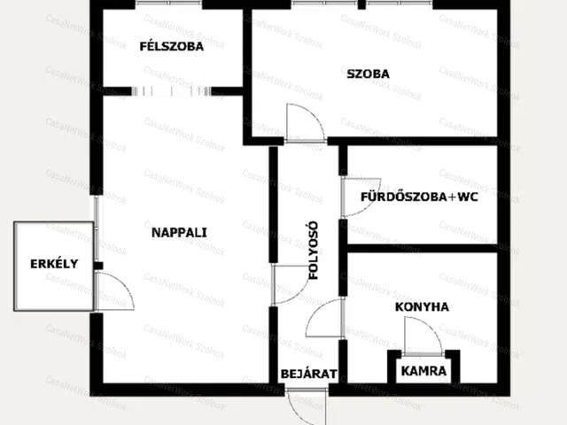 Eladó lakás Szolnok 58 nm