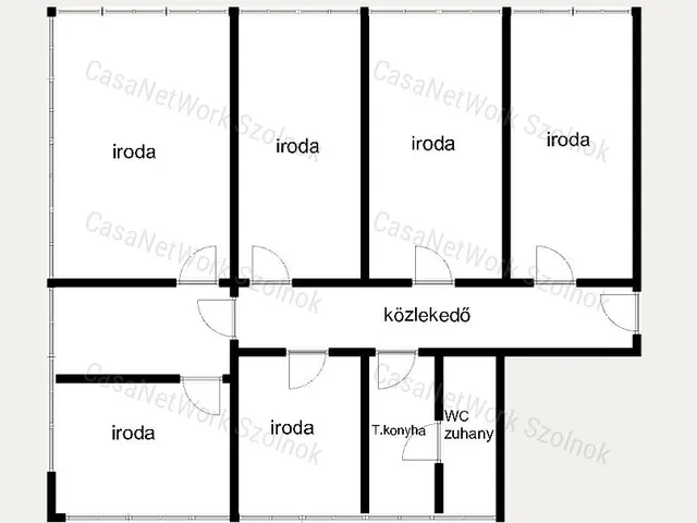 Eladó kereskedelmi és ipari ingatlan Szolnok 128 nm