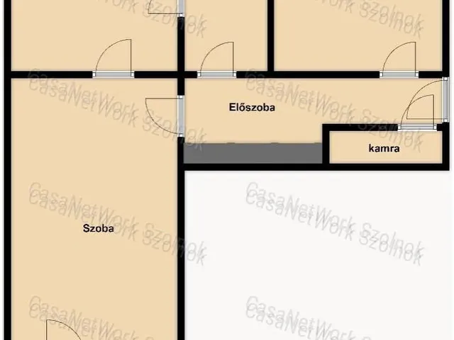 Kiadó lakás Szolnok 56 nm