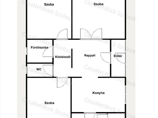 Eladó ház Tiszaörs 95 nm