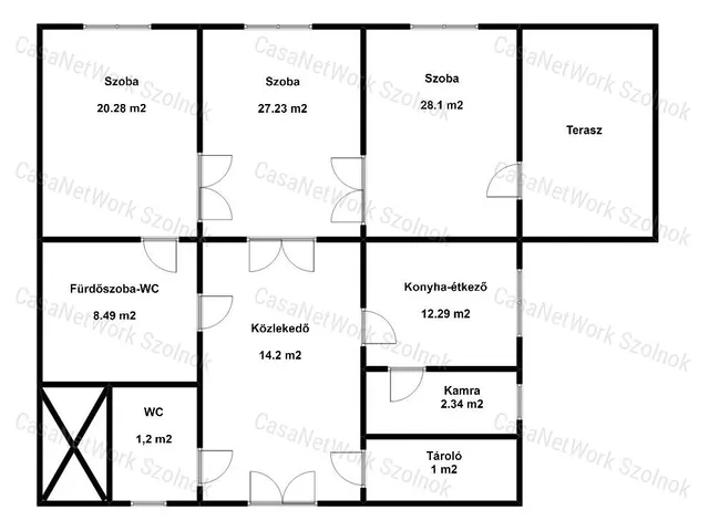 Eladó lakás Szolnok 115 nm