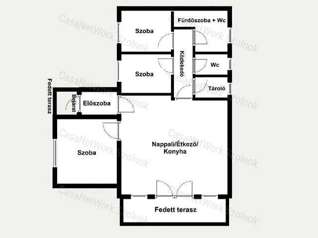 Eladó ház Szolnok 90 nm