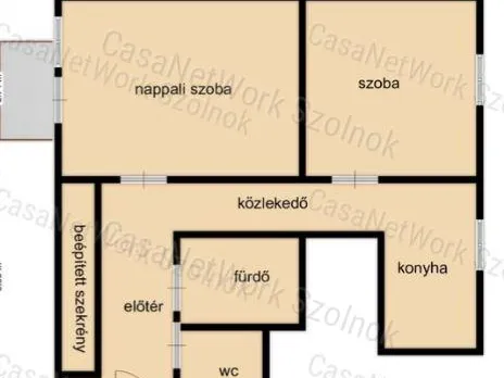 Kiadó lakás Szolnok 54 nm