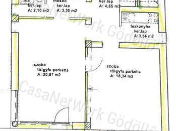Kiadó kereskedelmi és ipari ingatlan Gödöllő 53 nm