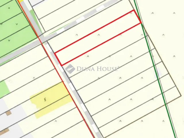 Eladó telek Tápszentmiklós 2207 nm