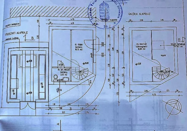 Eladó kereskedelmi és ipari ingatlan Szolnok, Belváros 32 nm